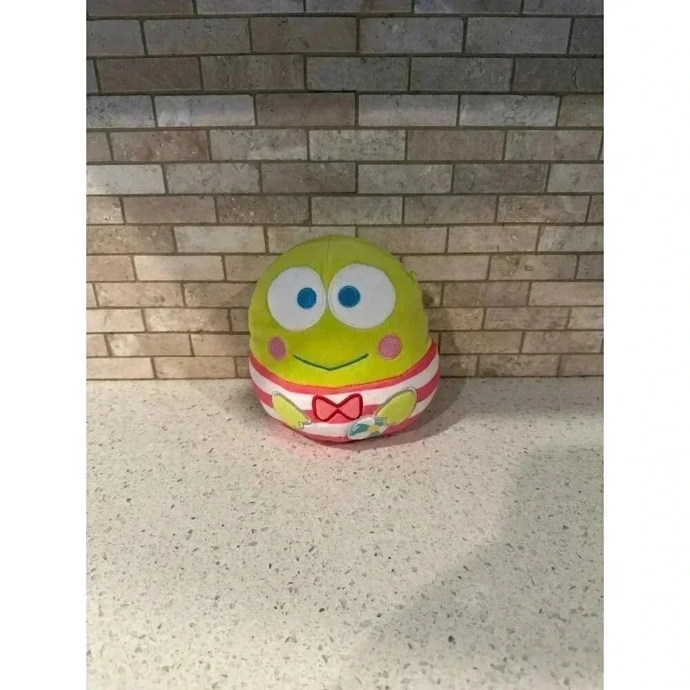 Sanrio Hello Kitty Squishmallow Keroppi with Beach Ball 7" Summer Plush‎ 2023